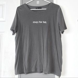 Gray Zara T-Shirt